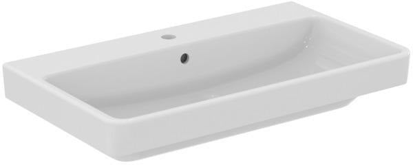 Ideal Standard i.life B Waschtisch 820 mm, 1 Hahnloch, mit Überlauf, Weiß