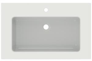 IDEAL STANDARD Möbelwaschtisch Extra 810x510mm Weiß mit Überlauf und 1 Hahnloch