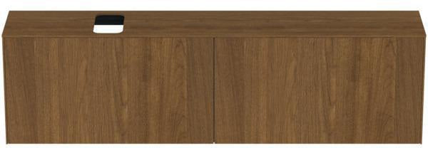 Ideal Standard Conca Waschtischunterschrank 1987 mm, 2 Auszüge, Push-Open, Weiß