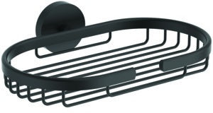 Ideal Standard IOM Seifenkorb Silk Black – Wandhängend, Messing, verdeckte Befestigung