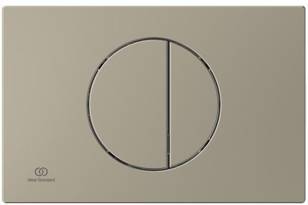 IDEAL STANDARD Oleas M5 Betätigungsplatte Schwarz – Mechanische 2-Mengen-Spültechnik