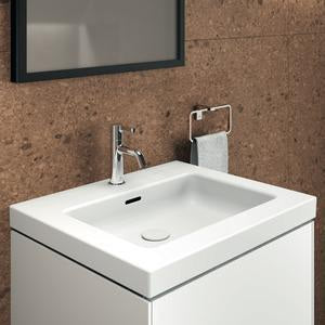 Ideal Standard Möbelwaschtisch Extra 610x510mm Weiß mit Überlauf und 1 Hahnloch
