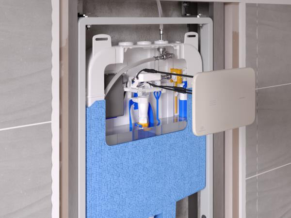 IDEAL STANDARD ProSys WC-Element 80 M – Mechanisches Vorwandelement, selbsttragend, 2/7 Liter Spülung