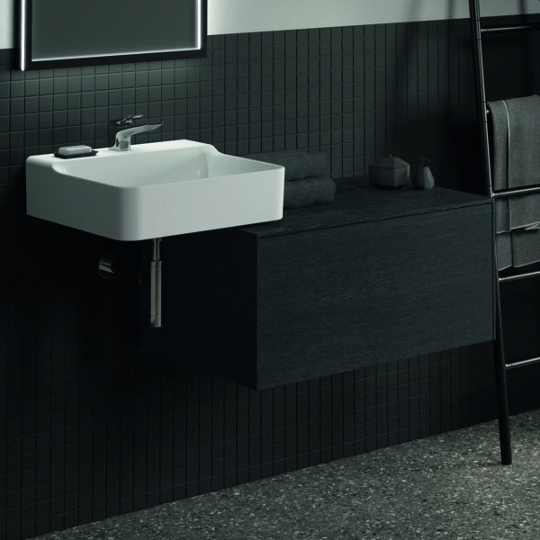 Ideal Standard Conca Waschtischunterschrank 802 mm, 1 Auszug, Push-Open & Softclose, Weiß Matt