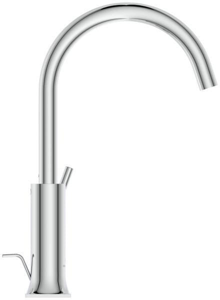 Ideal Standard Joy Neo Waschtischarmatur mit Ablaufgarnitur, 169 mm Auslauf, Chrom