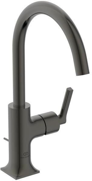 Ideal Standard Joy Neo Waschtischarmatur mit Ablaufgarnitur, 169 mm Auslauf, Chrom
