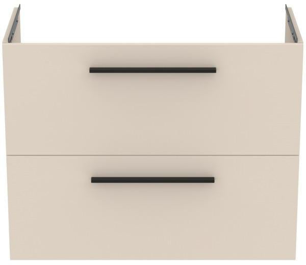 Ideal Standard i.life S Waschtischunterschrank 800 mm, 2 Auszüge, Weiß matt, wandhängend