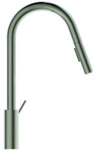 IDEAL STANDARD Gusto Küchenarmatur 241 mm Auslauf mit 2-Funktions-Brause Silver Storm