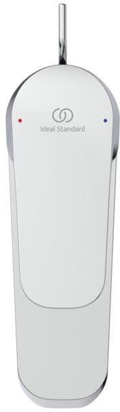 IDEAL STANDARD Ceraflex Waschtischarmatur Chrom 110 mm mit Ablaufgarnitur und 5 l/min Sparfunktion