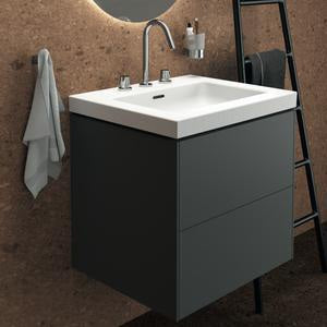 Ideal Standard Möbelwaschtisch Extra 610x510x150 mm Weiß mit 3 Hahnlöchern und Überlauf
