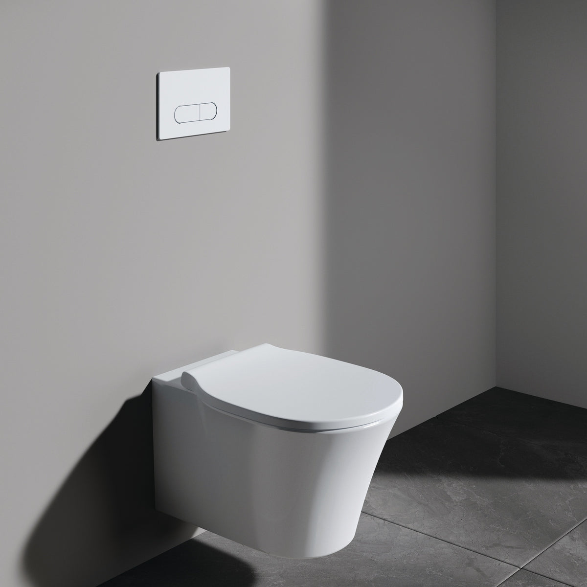 Ideal Standard ProSys WC-Element Set mit IP Connect Air und Oleas M1 Betätigungsplatte