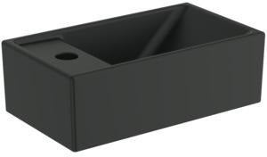 Ideal Standard i.life S Handwaschbecken 370x210x120mm, 1 Hahnloch links, ohne Überlauf, Weiß