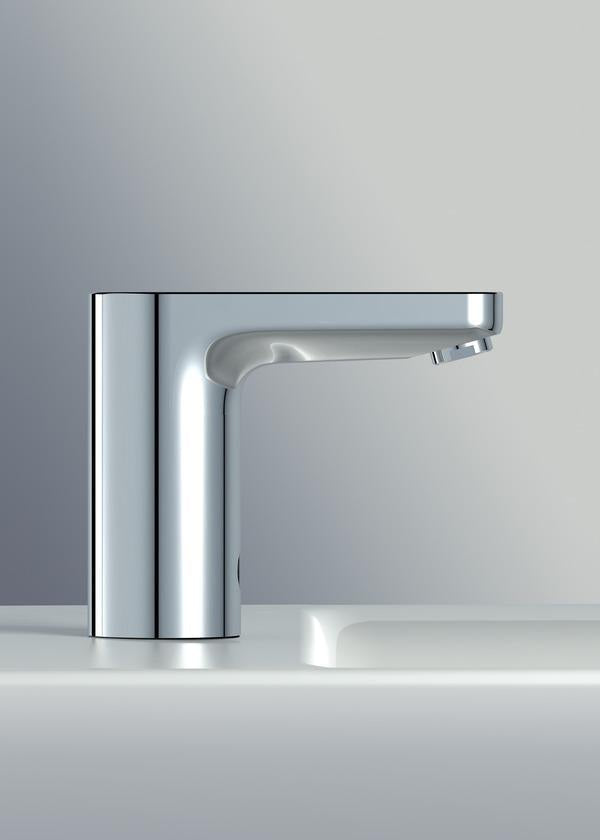 Ideal Standard Ceraplus Sensor-Waschtischarmatur, Netzbetrieb, Infrarot, Ausladung 116 mm, Chrom