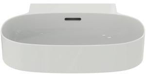 Ideal Standard Linda-X Aufsatzwaschtisch 500x480mm Weiß ohne Hahnloch mit Überlauf