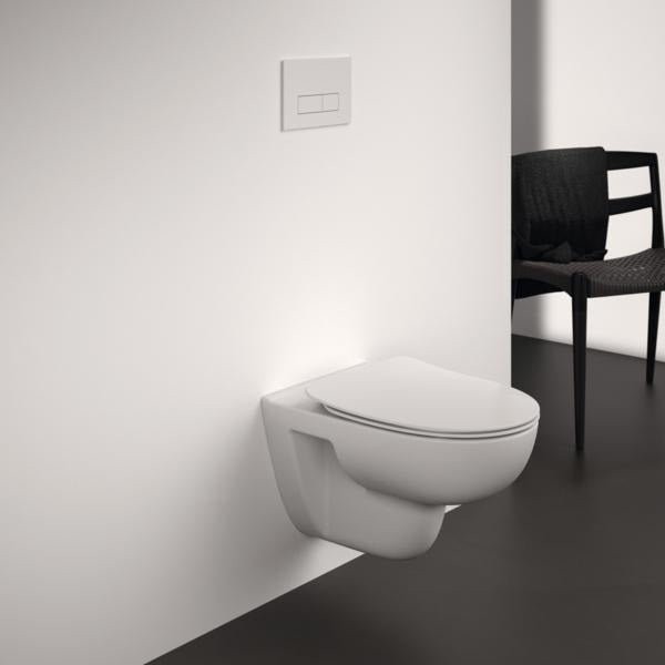 Ideal Standard i.life A Wand-WC randlos 360x540x330mm Weiß – RimLS+ Tiefspüler