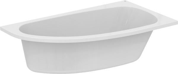 Ideal Standard Raumspar-Badewanne Hotline Neu 1600x900x465 mm, asymmetrisch rechts, Weiß