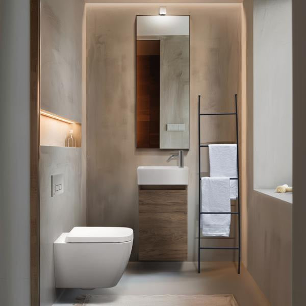 Ideal Standard i.life S Handwaschbecken 370x210x120mm Weiß, 1 Hahnloch rechts, ohne Überlauf
