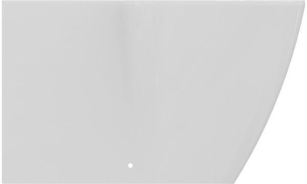 Ideal Standard Standtiefspül-WC Connect 365x665x400 mm Weiß, Abgang waagerecht