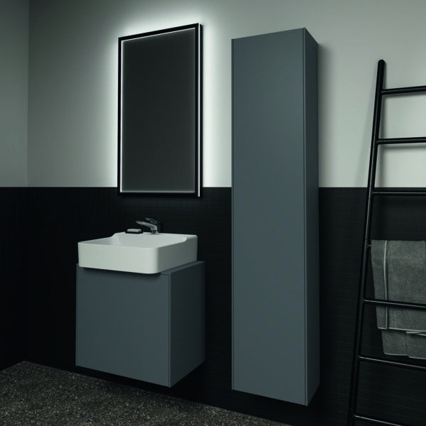 Ideal Standard Conca Waschtischunterschrank Eiche geflammt 602 mm mit Auszug und Push-Open