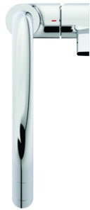 IDEAL STANDARD Gusto Küchenarmatur 241 mm Auslauf mit 2-Funktions-Brause Silver Storm