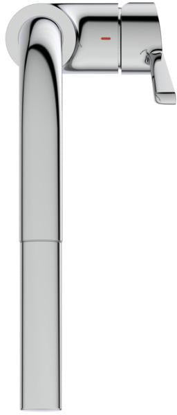 IDEAL STANDARD Ceralife Küchenarmatur mit herausziehbarer Brause, L-Auslauf, Chrom