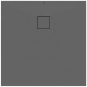IDEAL STANDARD Quadrat-Brausewanne Ultra Flat Evo 900x900x35mm Grau Matt