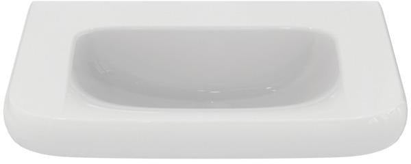Ideal Standard Contour 21+ Waschtisch 545 mm Weiß SmartGuard+ ohne Hahnloch & Überlauf