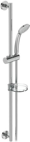 Ideal Standard Idealrain Brausekombination 600 mm mit 1-Funktionshandbrause d:80 mm Chrom