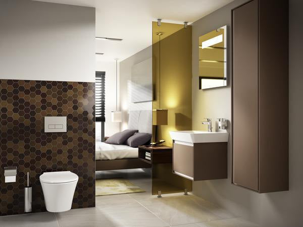 Ideal Standard Wand-T-WC-Kombipaket Connect Air mit AQUABLADE und Softclosing, 365x540mm, Weiß