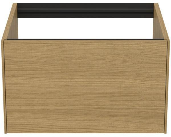 Ideal Standard Conca WT-Unterschrank 600 mm Eiche geflammt, 1 Auszug mit Push-Open