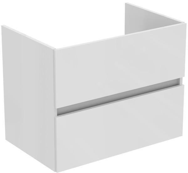 IDEAL STANDARD Waschtischunterschrank Eurovit+ 700 mm mit 2 Softclose-Auszügen in Grau