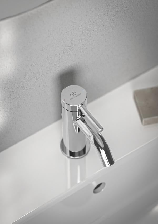 IDEAL STANDARD Ceraline Nuovo Waschtischarmatur 90 mm mit Ablaufgarnitur Chrom
