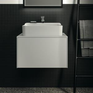 Ideal Standard Conca WT-Unterschrank 602 mm, 1 Auszug, Push-Open, Softclose, Weiß matt