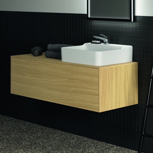 Ideal Standard Conca Waschtischunterschrank 1202 mm Eiche hell, 1 Auszug mit Push-Open und Softclose