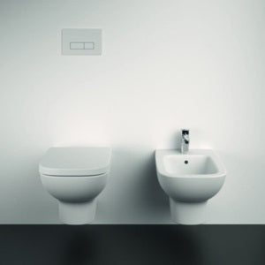 Ideal Standard i.life A Wand-Bidet 355x540x300mm Weiß – Kristallporzellan, 1 Hahnloch
