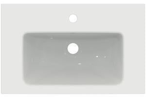 Ideal Standard i.life S Möbelwaschtisch 610 mm, 1 Hahnloch, mit Überlauf, Weiß