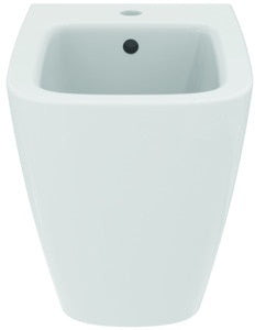 Ideal Standard Stand-Bidet i.life B 355x540x400 mm Weiß mit Überlauf und 1 Hahnloch
