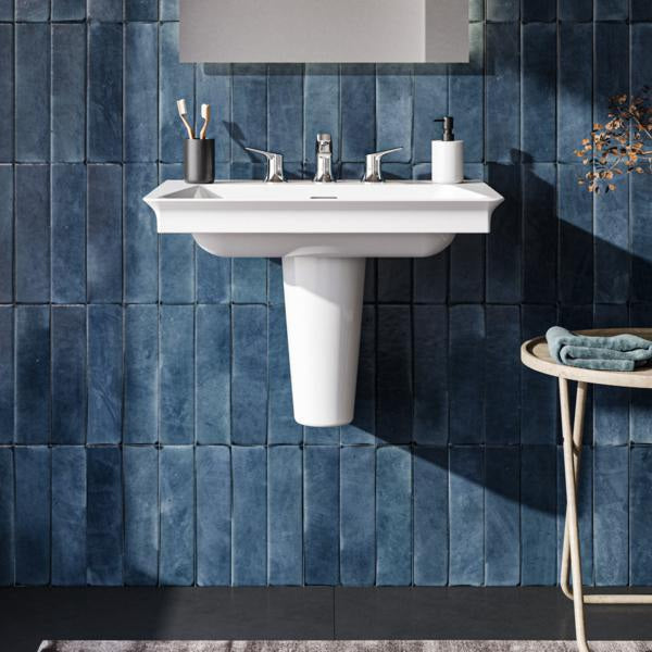Ideal Standard Möbelwaschtisch La Dolce Vita 660 mm, 3 Hahnlöcher, mit Überlauf, Weiß