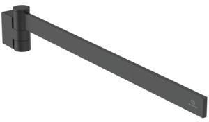 Ideal Standard Handtuchstange Conca Cube 447 mm Silver Storm – Schwenkbar, Messing, verdeckte Befestigung