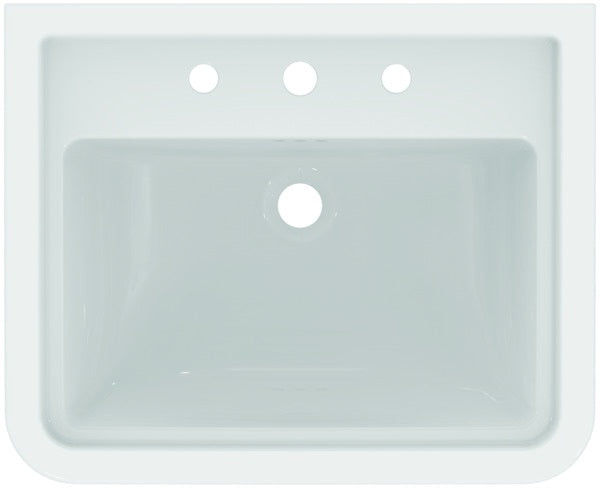 Ideal Standard Waschtisch Calla 3 Hahnlöcher mit Überlauf 715x500x175 mm Weiß
