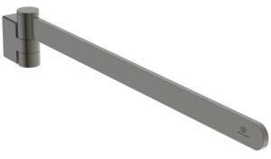 IDEAL STANDARD Handtuchstange Conca 447 mm Silk Black – Schwenkbar, Messing, Wandmontage