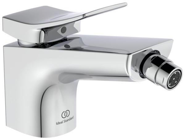 Ideal Standard Bidetarmatur Conca 133 mm mit Ablaufgarnitur Brushed Gold