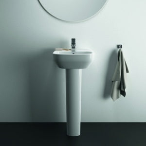 Ideal Standard i.life A Handwaschbecken 400x360x150mm Weiß mit 1 Hahnloch und Überlauf