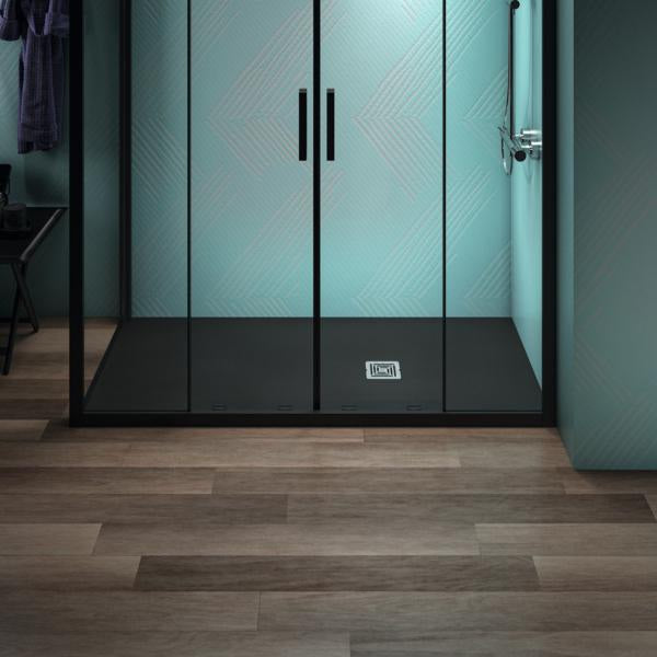 Ideal Standard Ultra Flat S+ Rechteck-Brausewanne 1600x800mm Mineralguss Weiß Matt