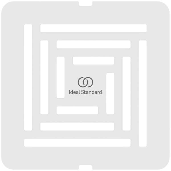 Ideal Standard Ablaufabdeckung Ultra Flat S+ Carraraweiß – Flache Duschrinne