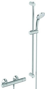 Ideal Standard Ceratherm T25 Brausethermostat mit 900 mm Brausestange und 3-Funktions-Handbrause, Chrom