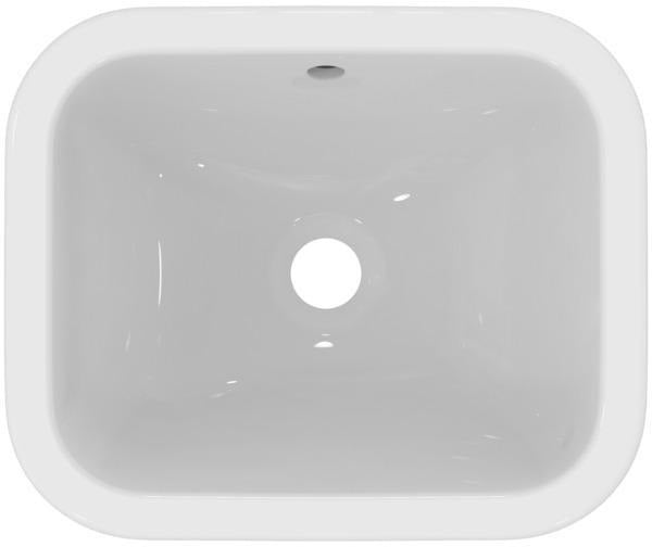 Ideal Standard Connect Unterbauwaschtisch 420x350x175 mm Weiß ohne Hahnloch