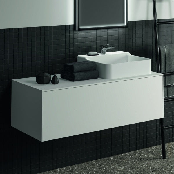 Ideal Standard Waschtisch Conca 500x450x145 mm, 1 Hahnloch, ohne Überlauf, Weiß
