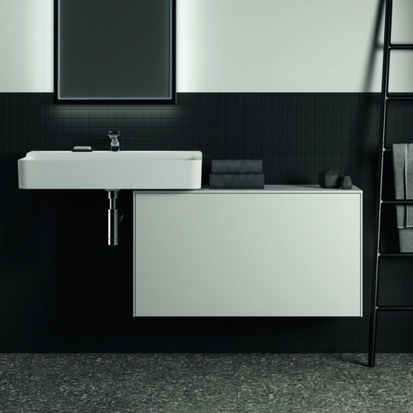 Ideal Standard Conca WT-Unterschrank 1002 mm, 1 Auszug, Push-Open, Weiß Matt