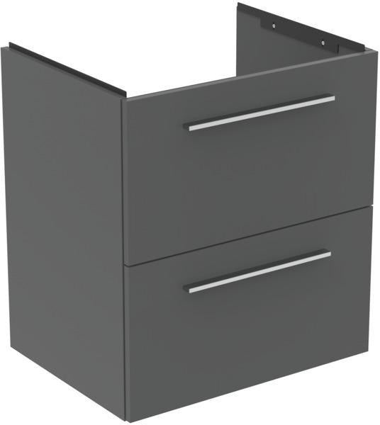 Ideal Standard i.life A Waschtischunterschrank 580 mm, 2 Auszüge, Weiß matt